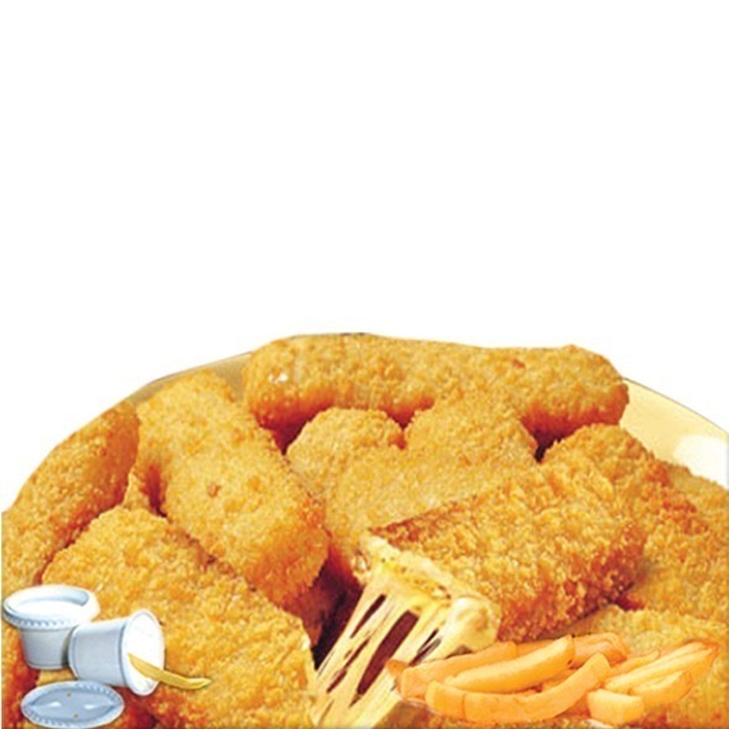أصابع دجاج بالجبنة