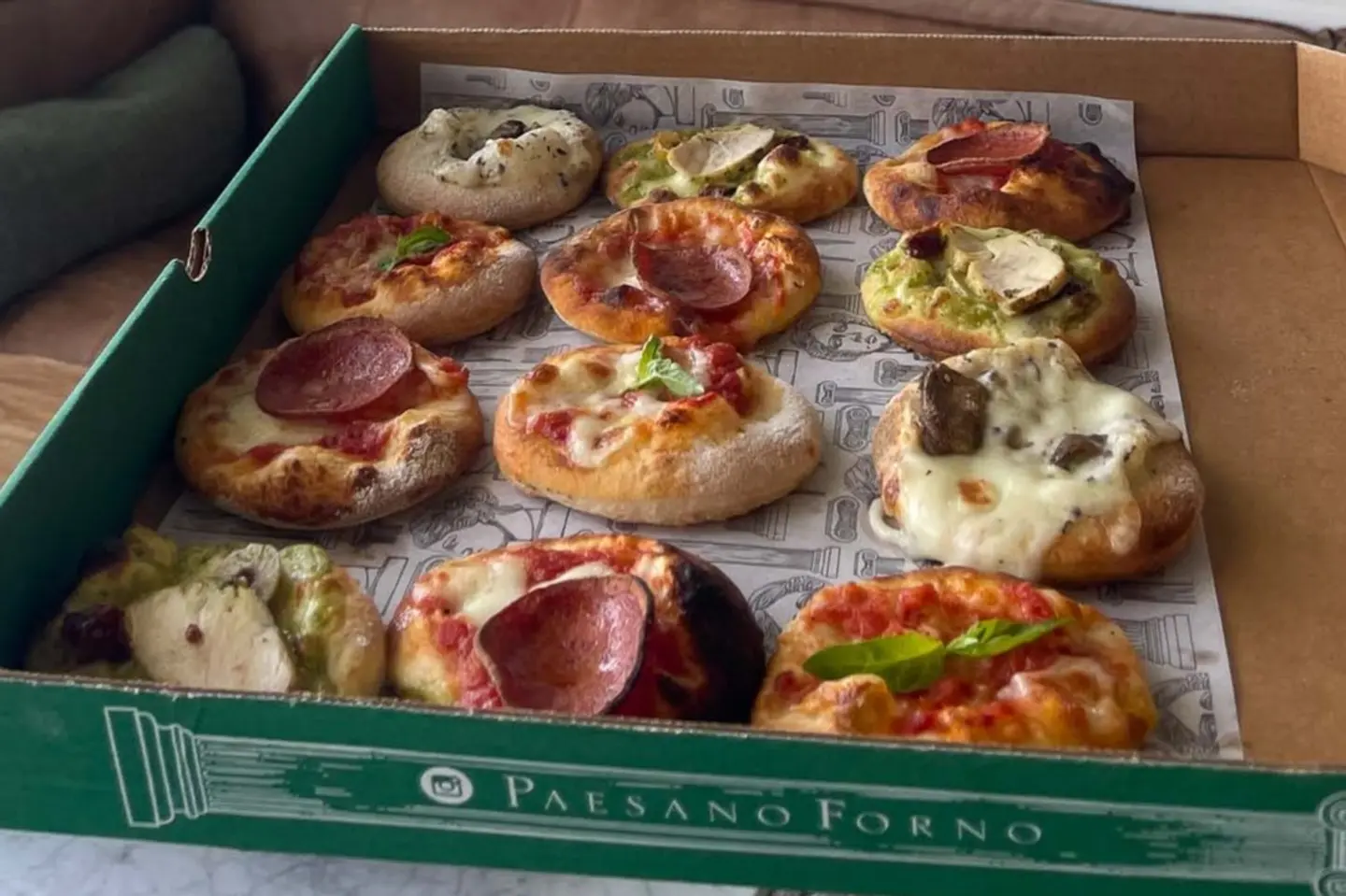 Gathering   Mini Pizza Assortment