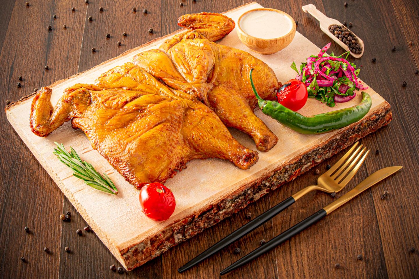 دجاج مشوية