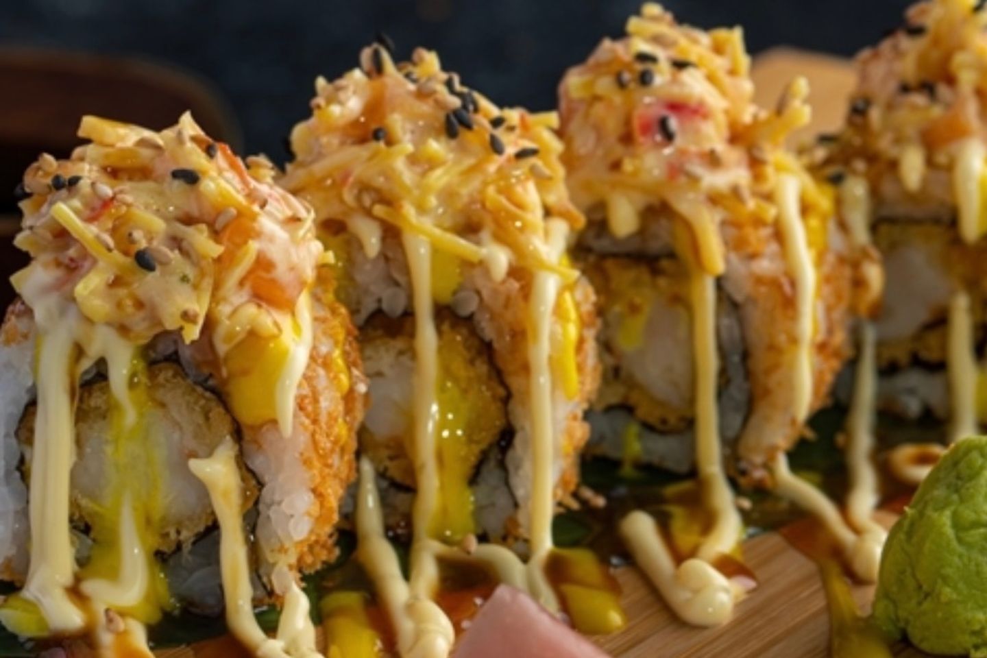 Salmon Shrimp Roll
