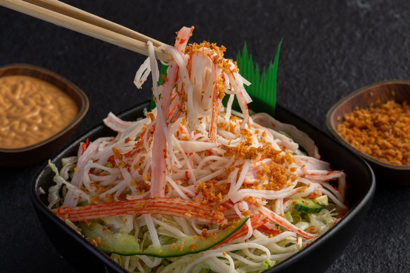 Crunchy Crab Stick Salad