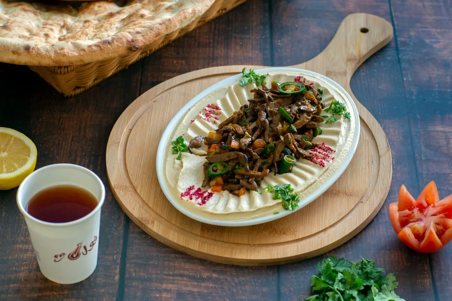 حمص كبدة