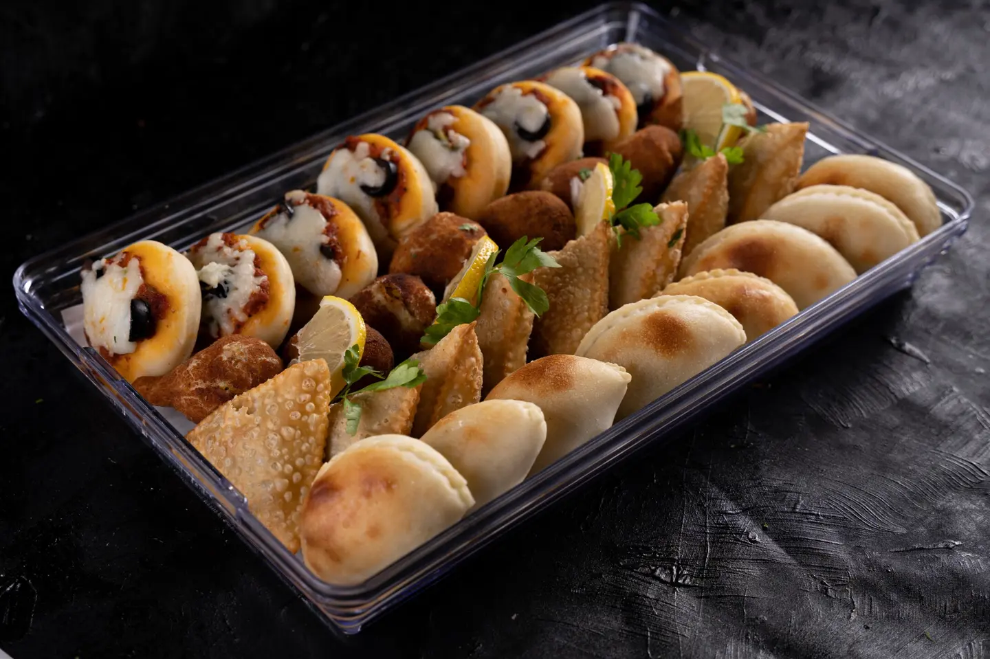 Small Pastries And Fries Tray 1