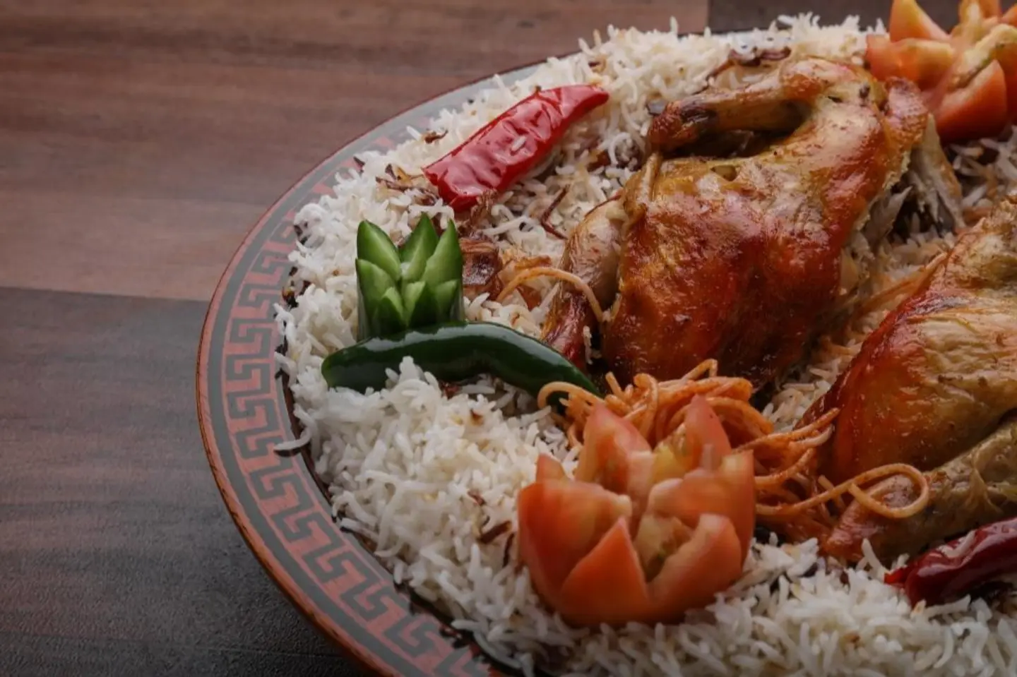 نصف دجاج مندي