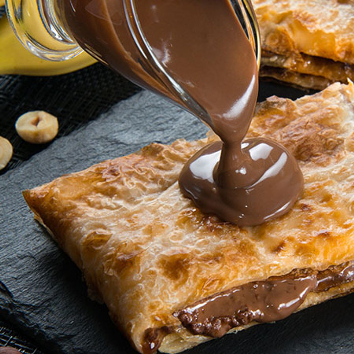 Nutella Chocolate Pie