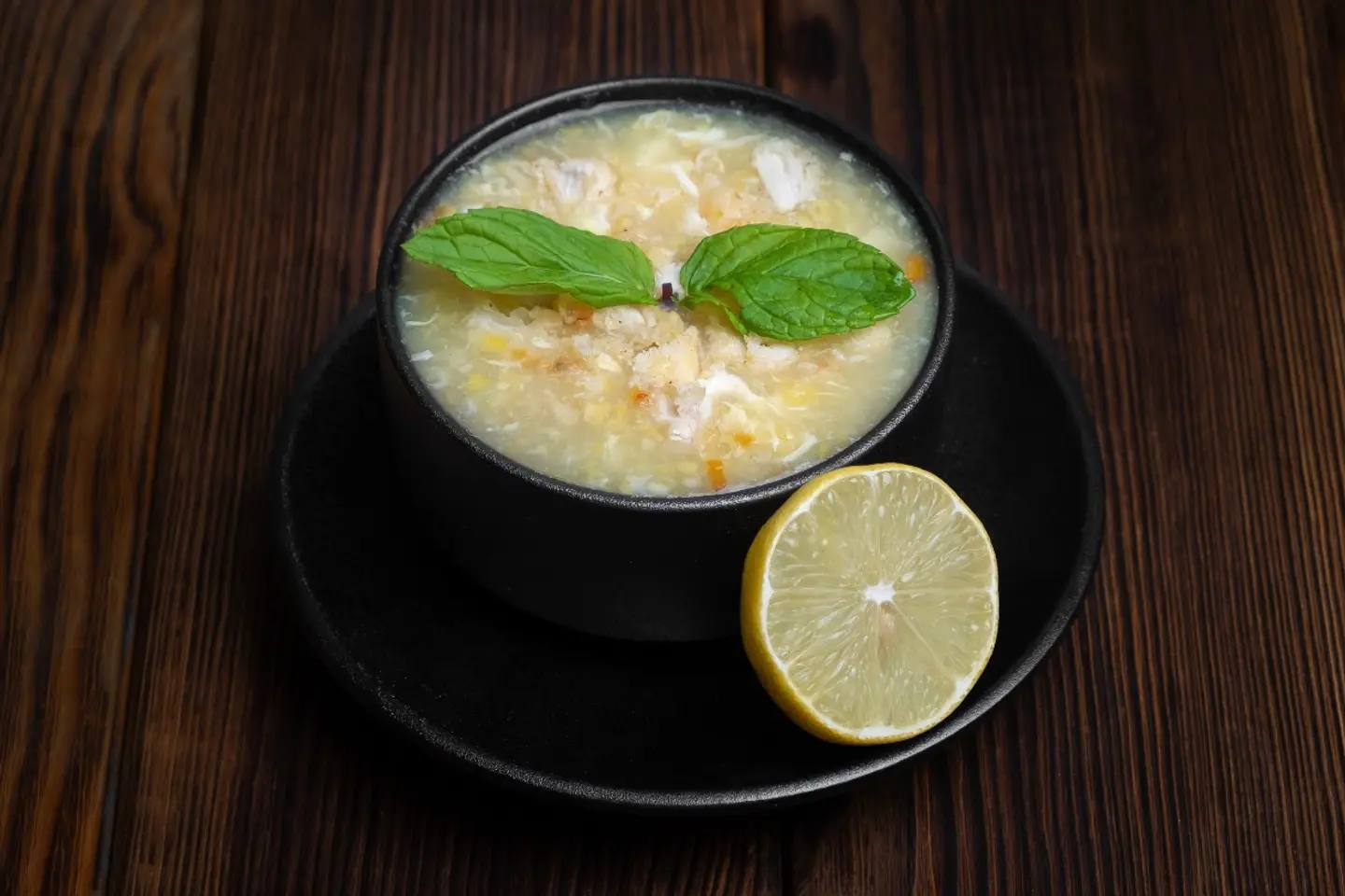 شوربة الدجاج بالذرة