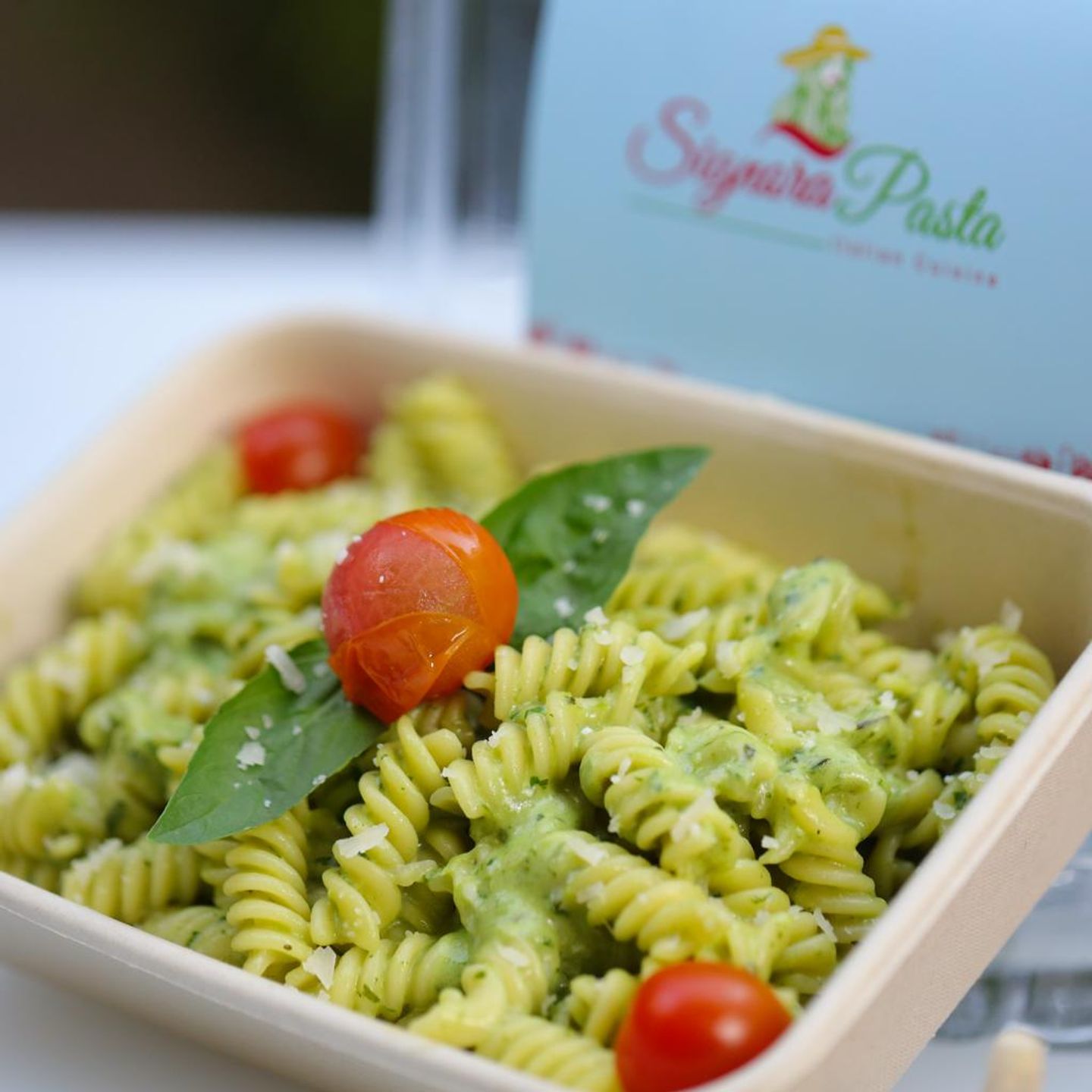 Fusilli Pesto Pasta