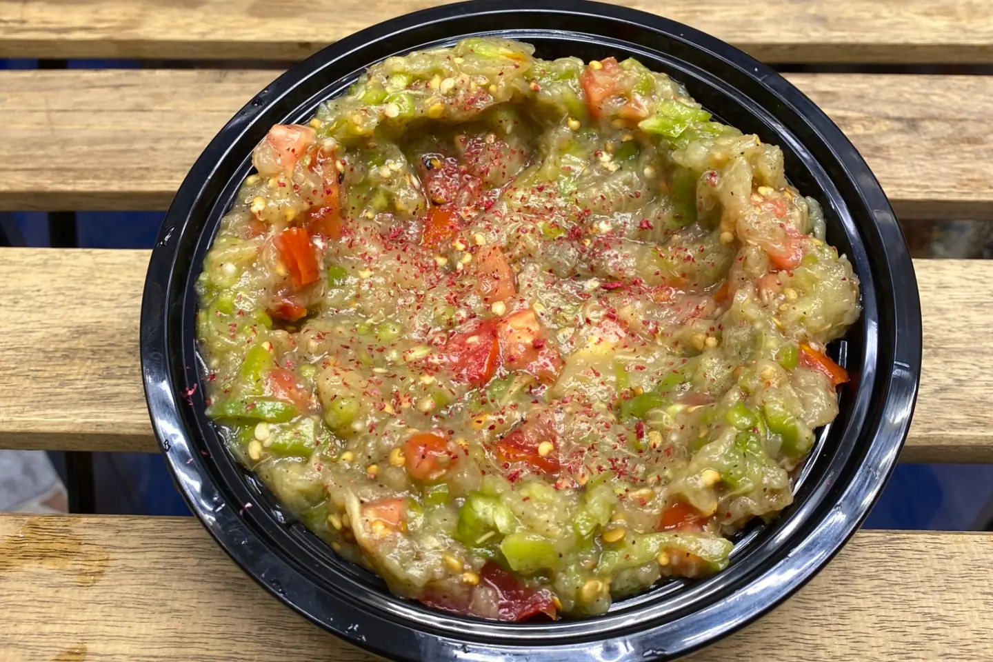 صحن بابا غنوج وسط