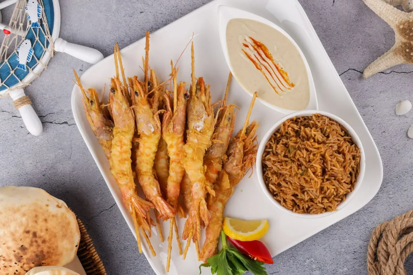 Fried Shrimp Meal 10 Pcs