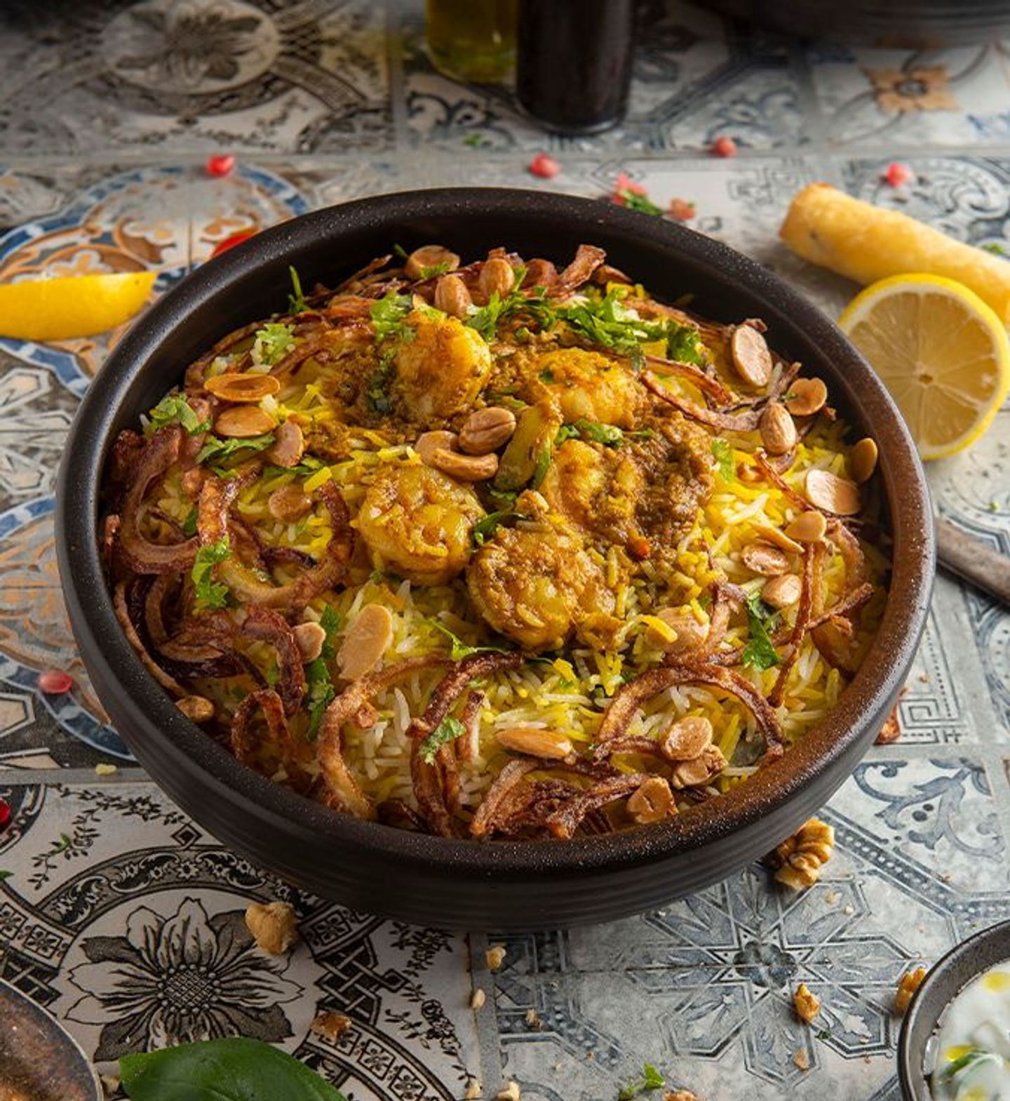 Spicy Prawn Biryani