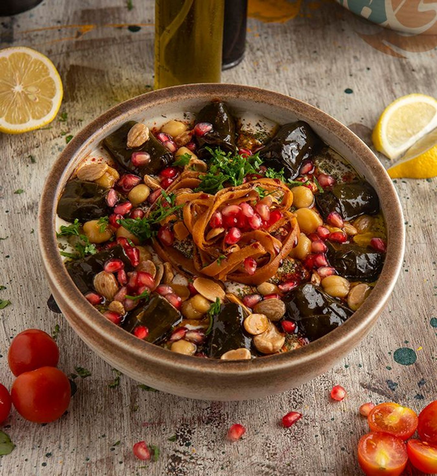 فتة ورق عنب