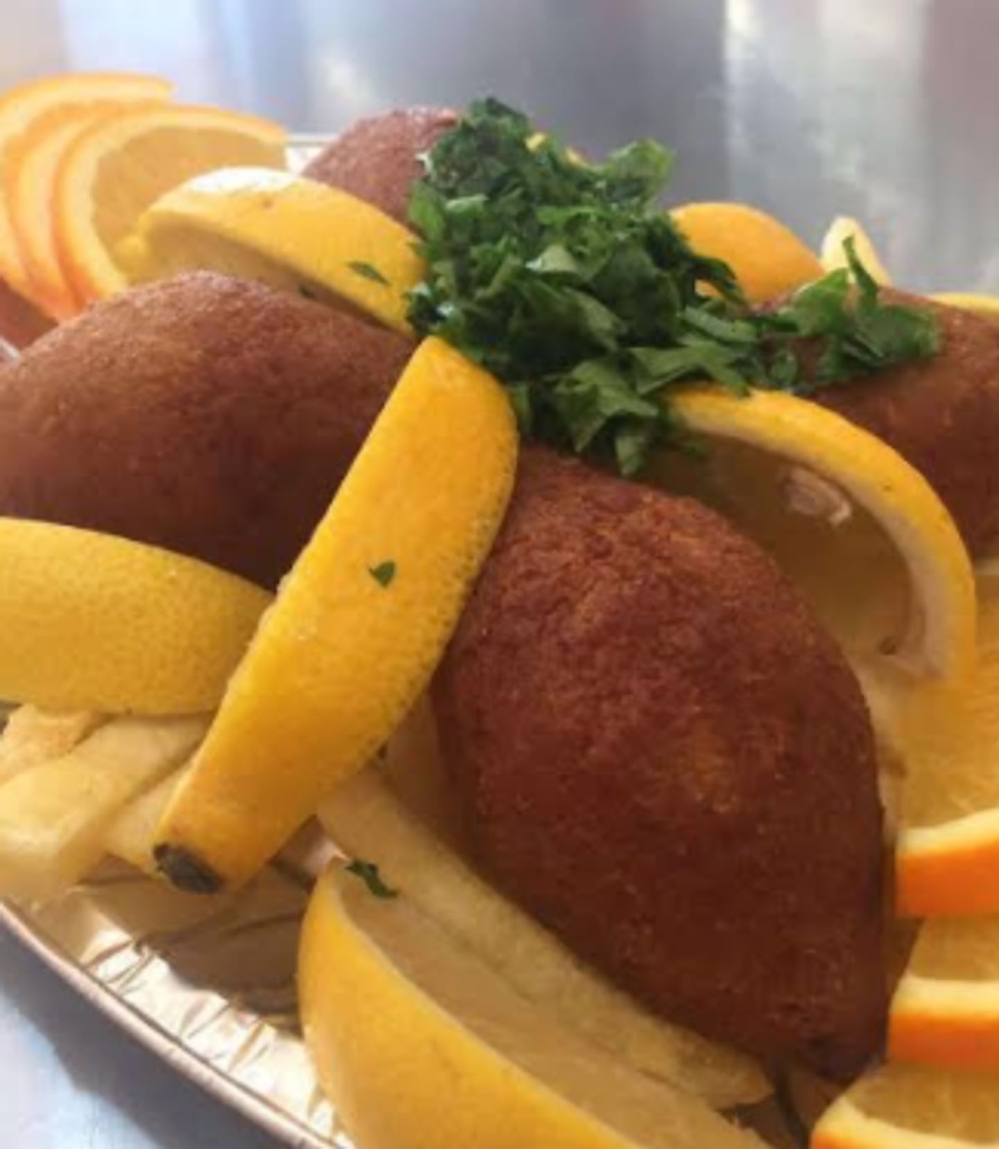 Fried Meat Kibbeh