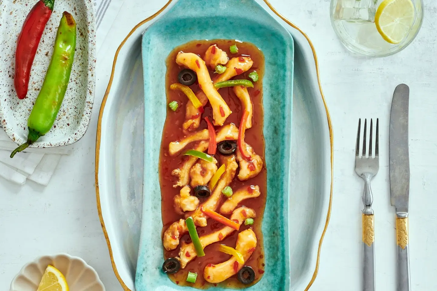Squid With Sweet Chili Sauce