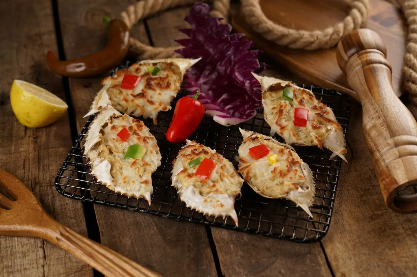 Boneless Crab With Cheese