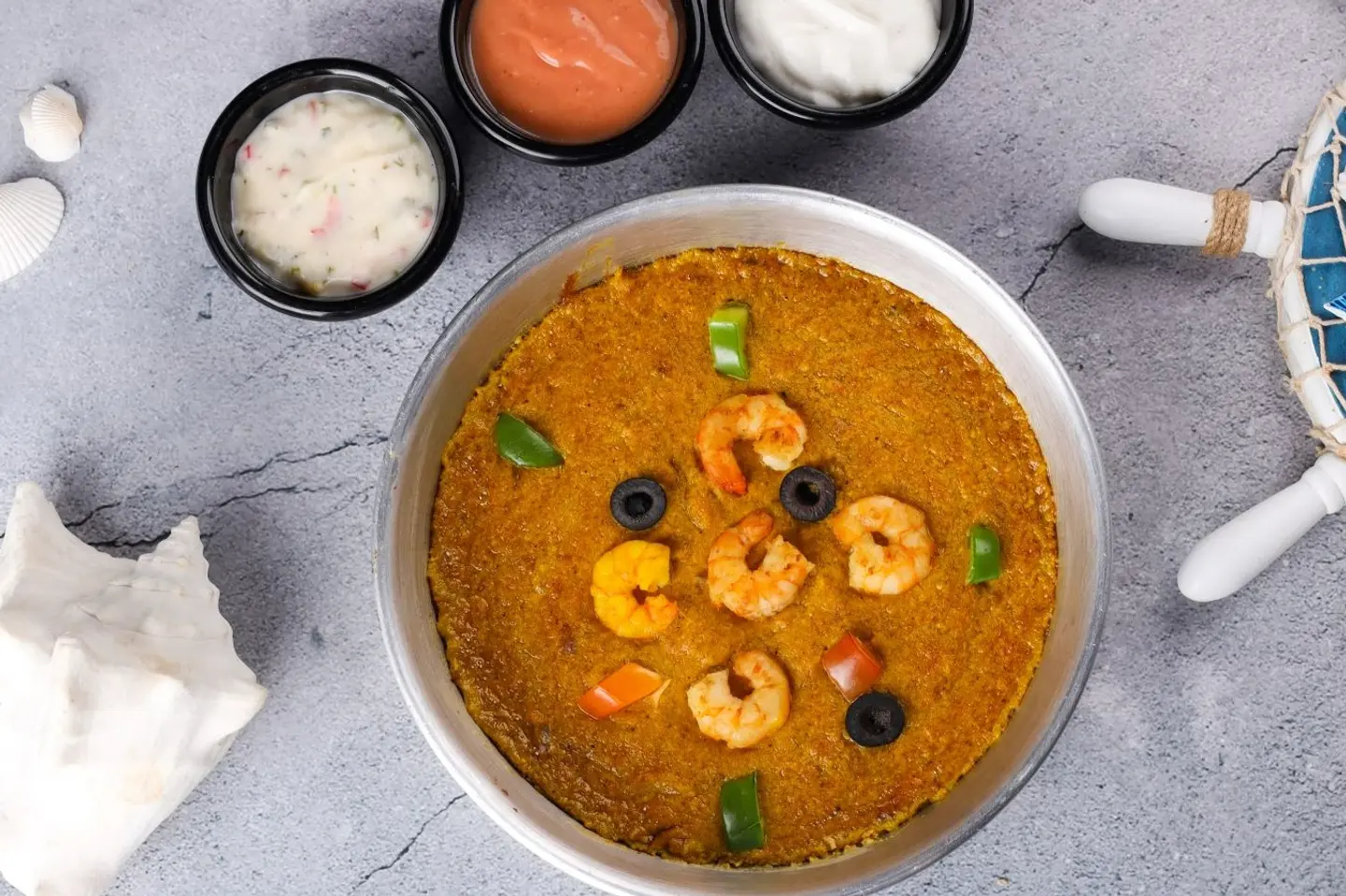 Roe And Shrimp Casserol