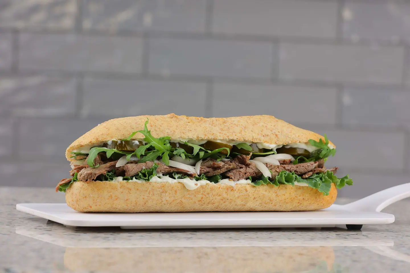 Roast Beef In Baguette