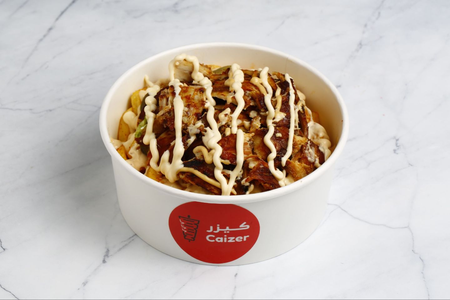 فرايز شاورما دجاج - دجاج