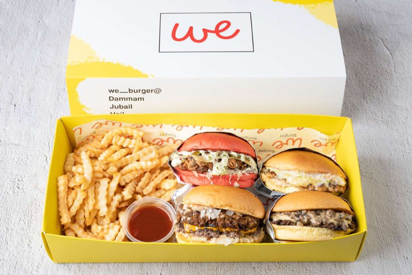 Box ((4)) Mix Burger