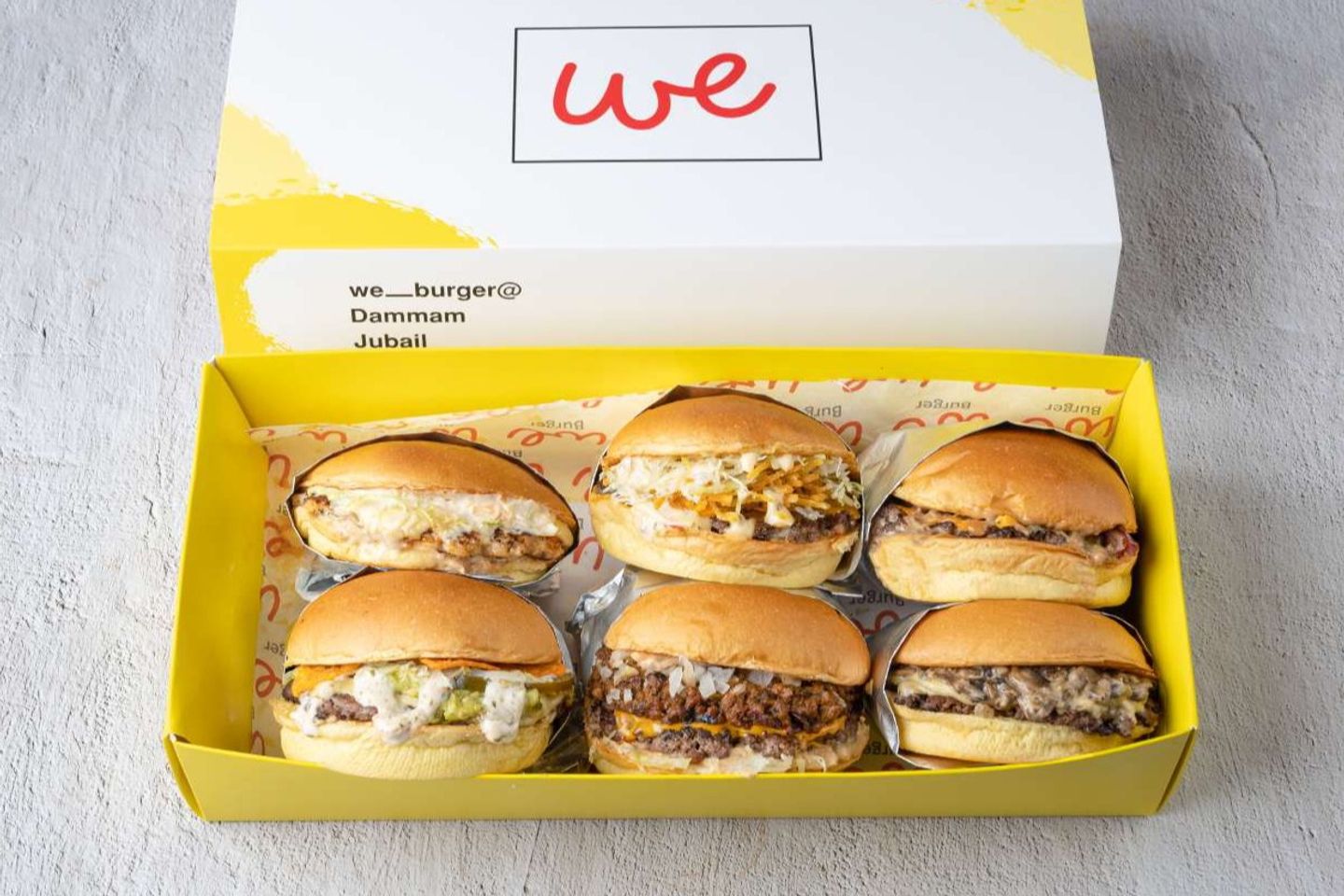 Box ((6)) Mix Burger