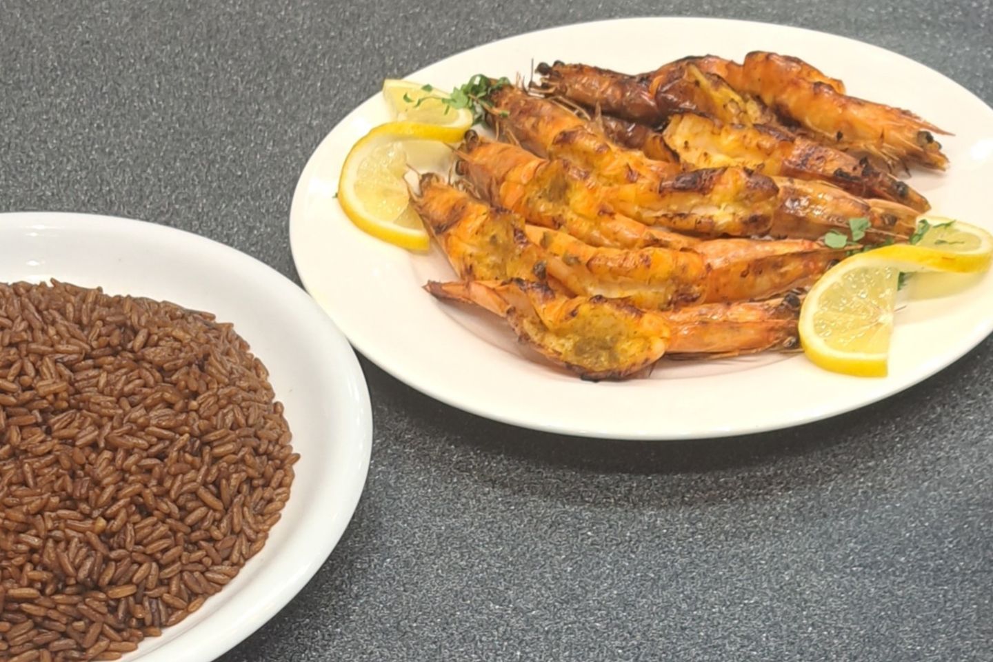 Grilled Shrimp Meal