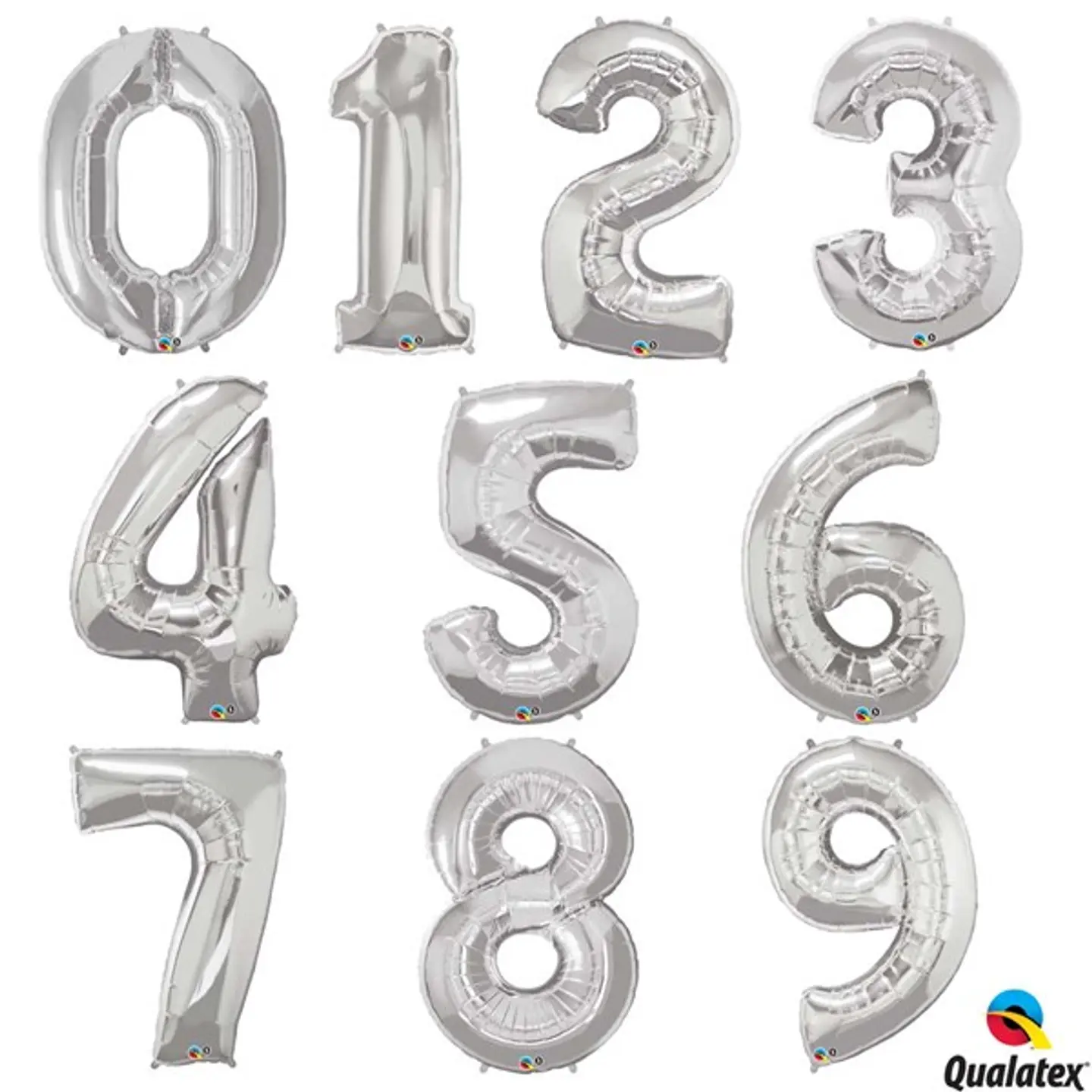 أرقام البالونات 0-9