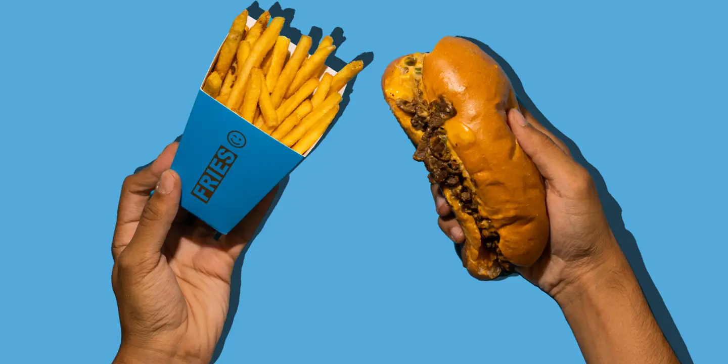 Philly Steak With Fries