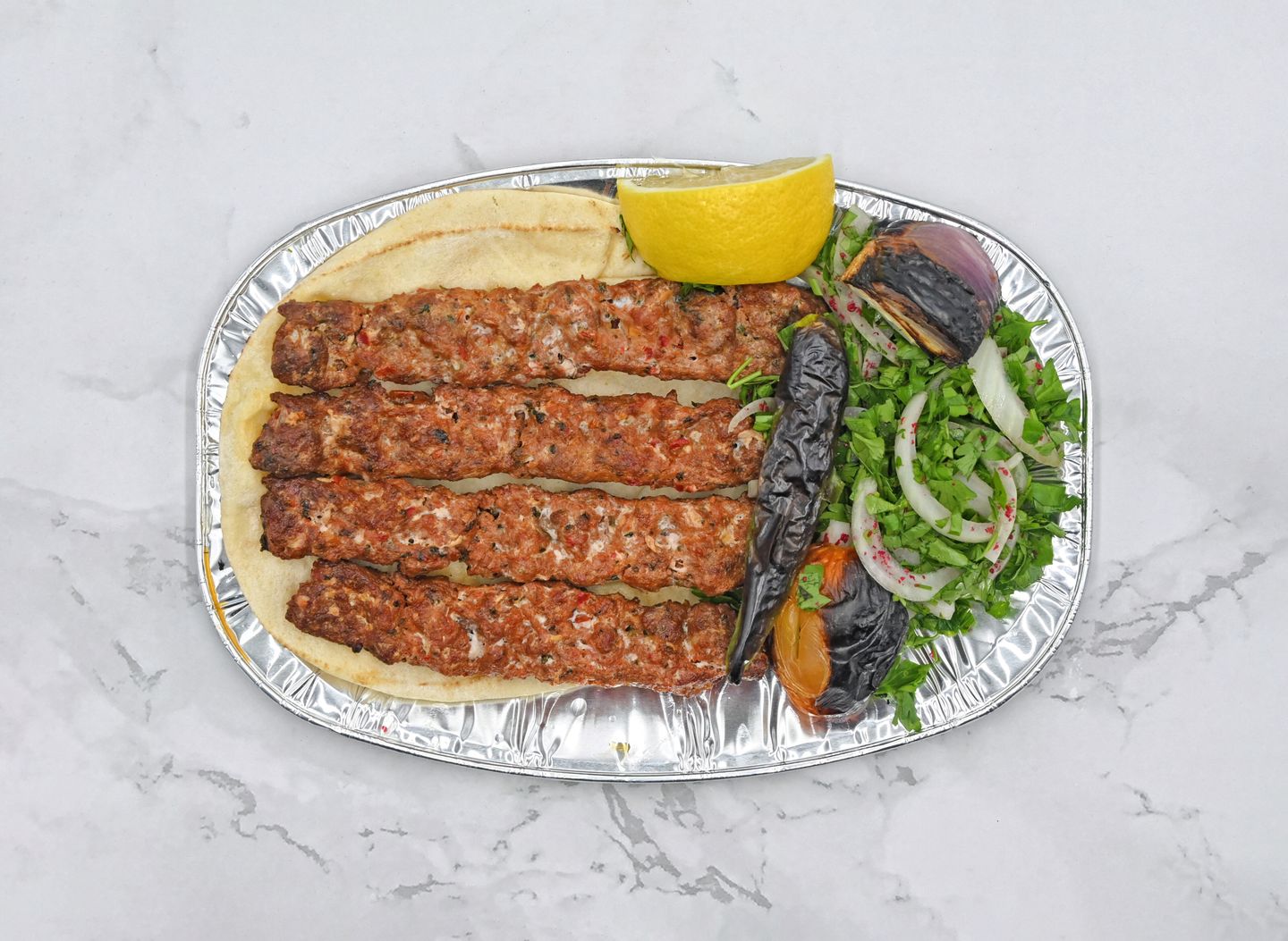 كباب لحم لشخص واحد