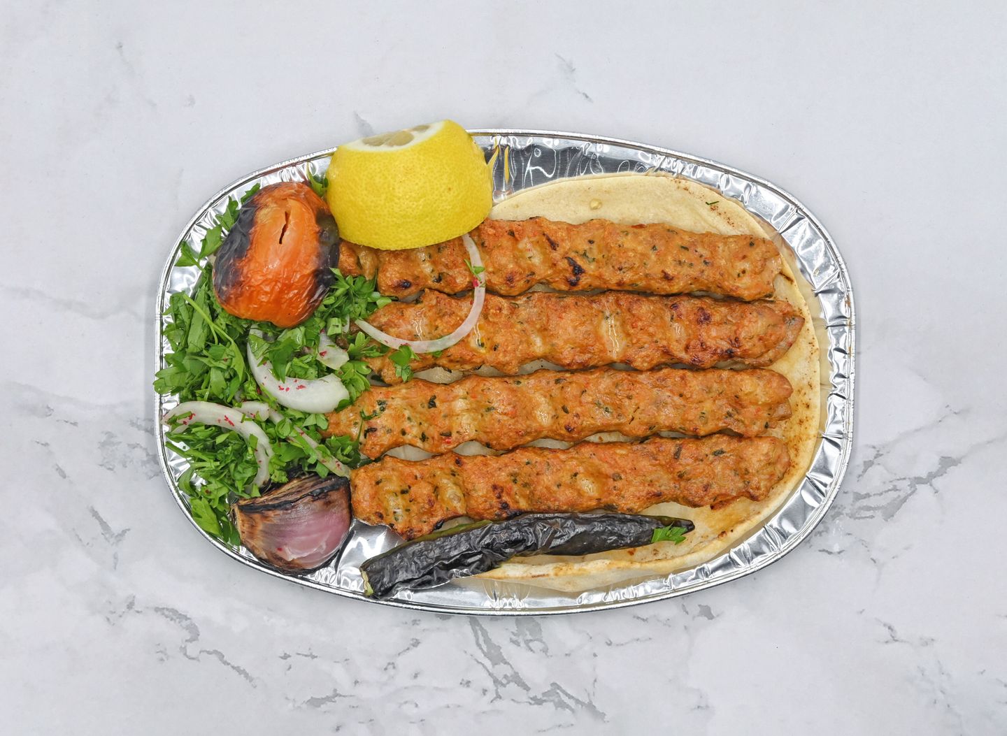 كباب دجاج لشخص واحد