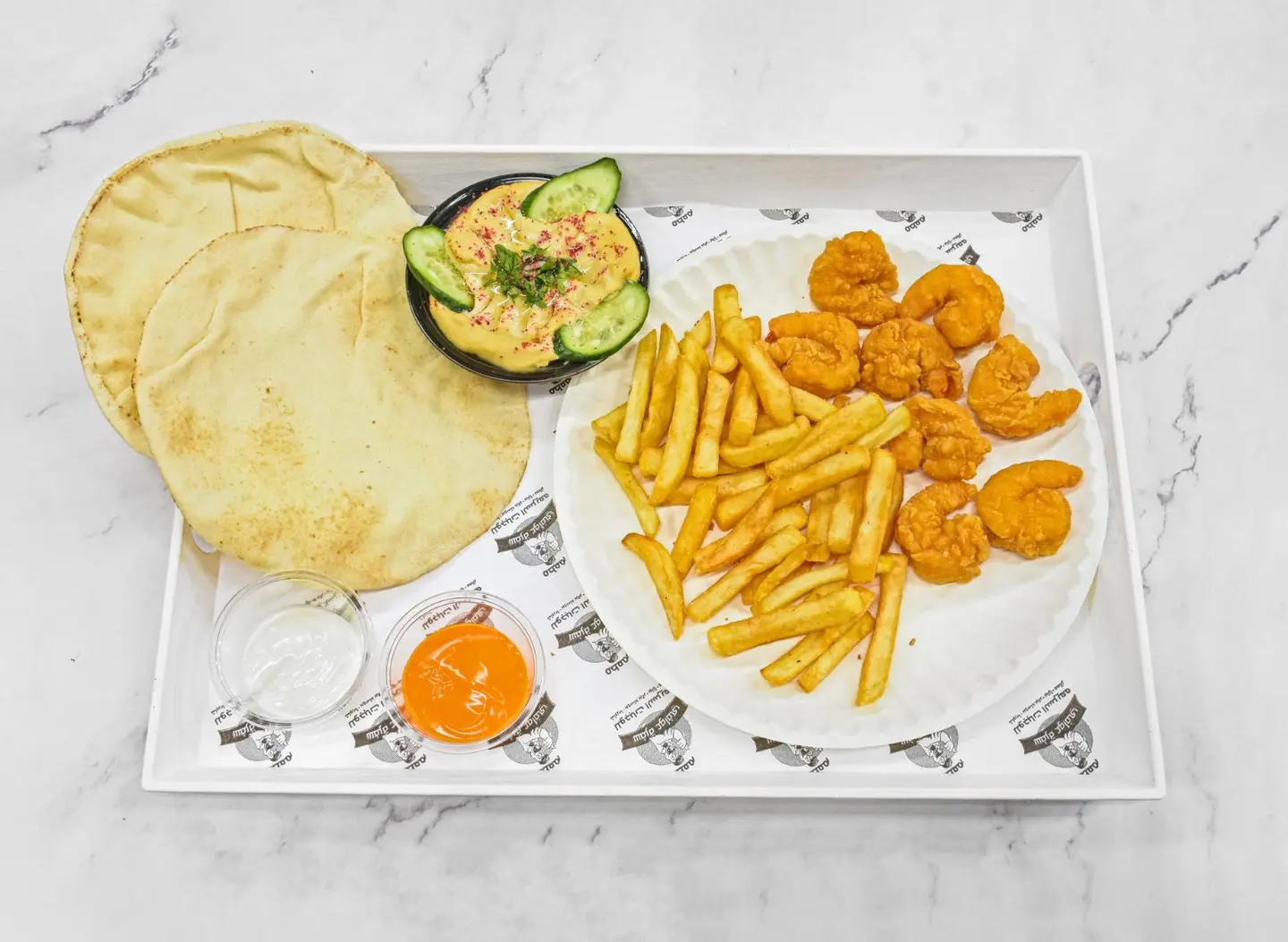 روبيان  مقلي