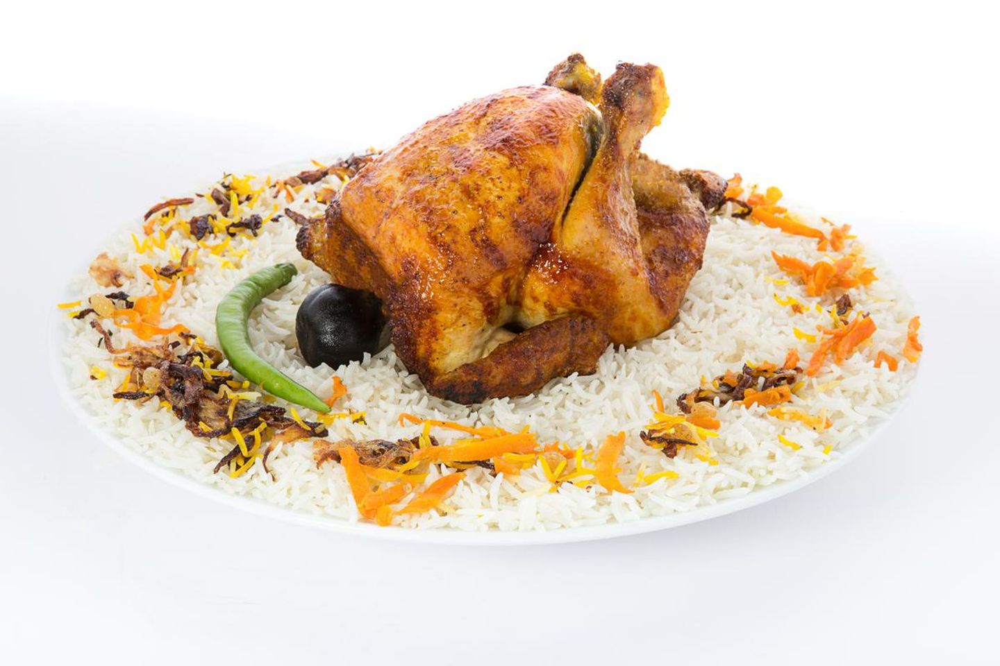 Grilled Chicken With Pishawari Rice