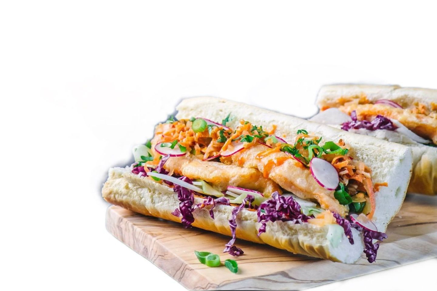 Tempura Fish Sandwich - Medium Size