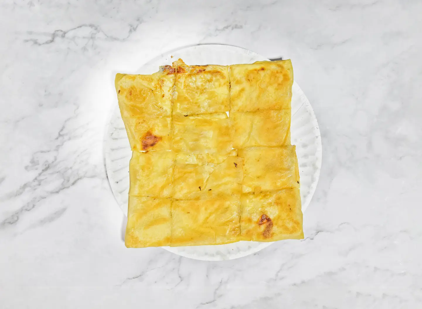 مطبق قشطة مع موز