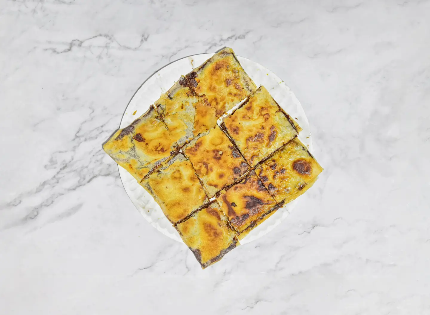 مطبق نوتيلا بالقشطة