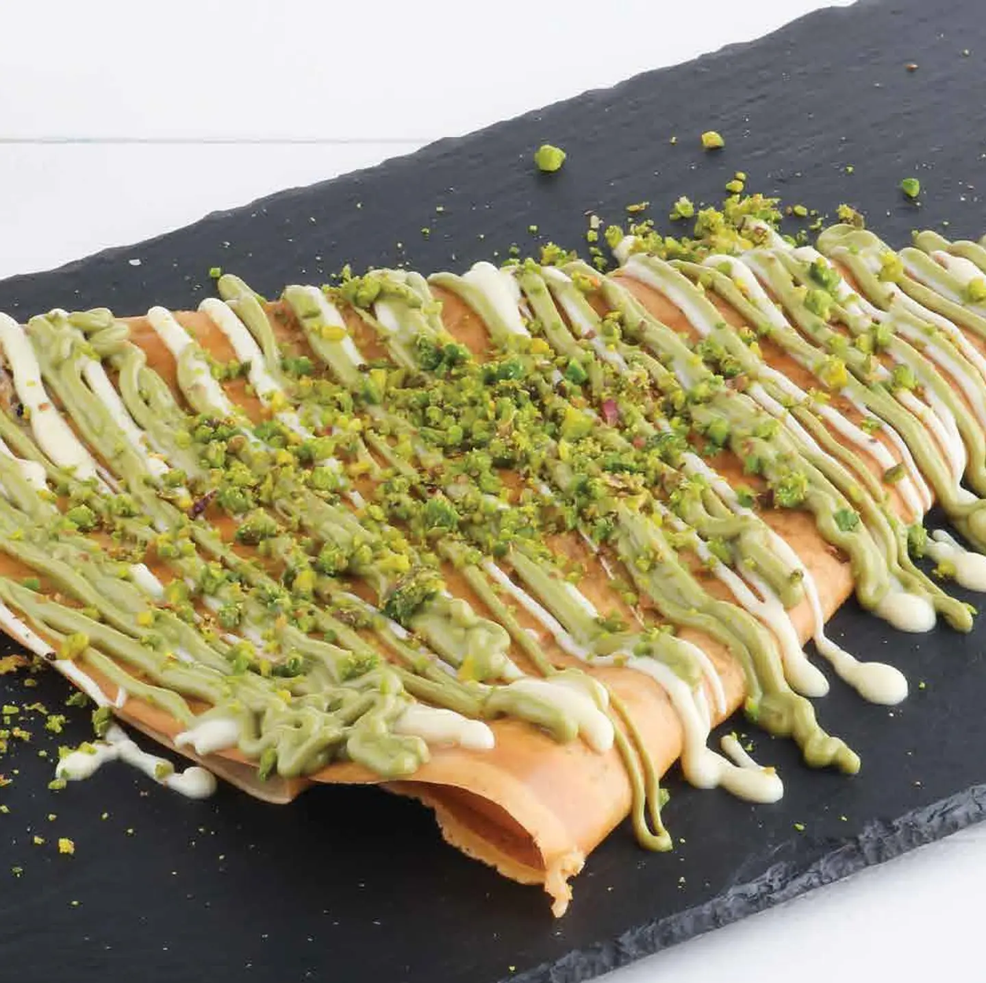 Pistachio Crepe
