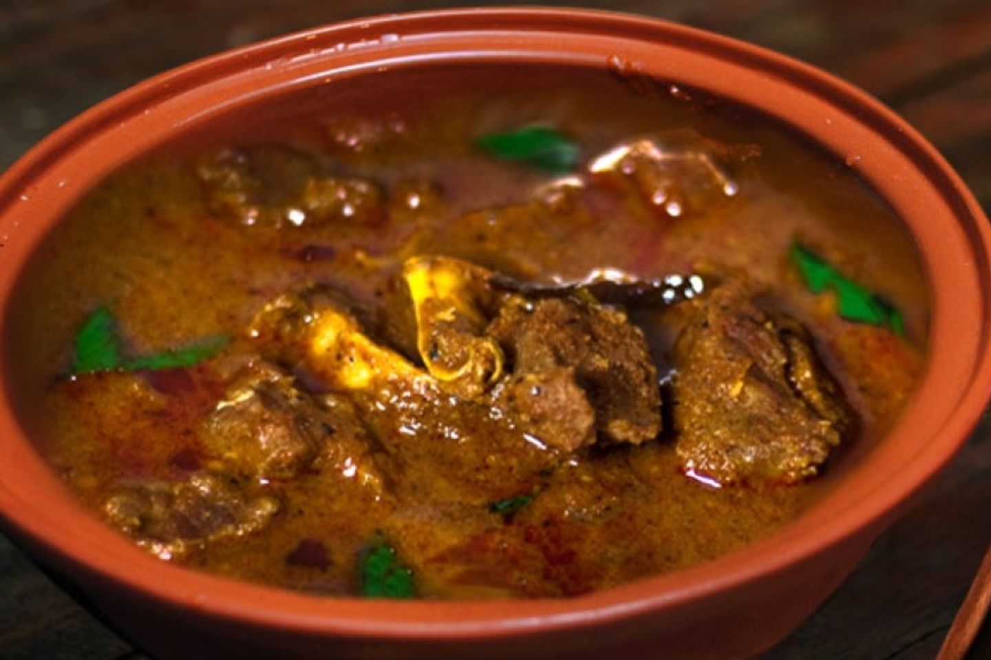 Mutton  Varutha Curry