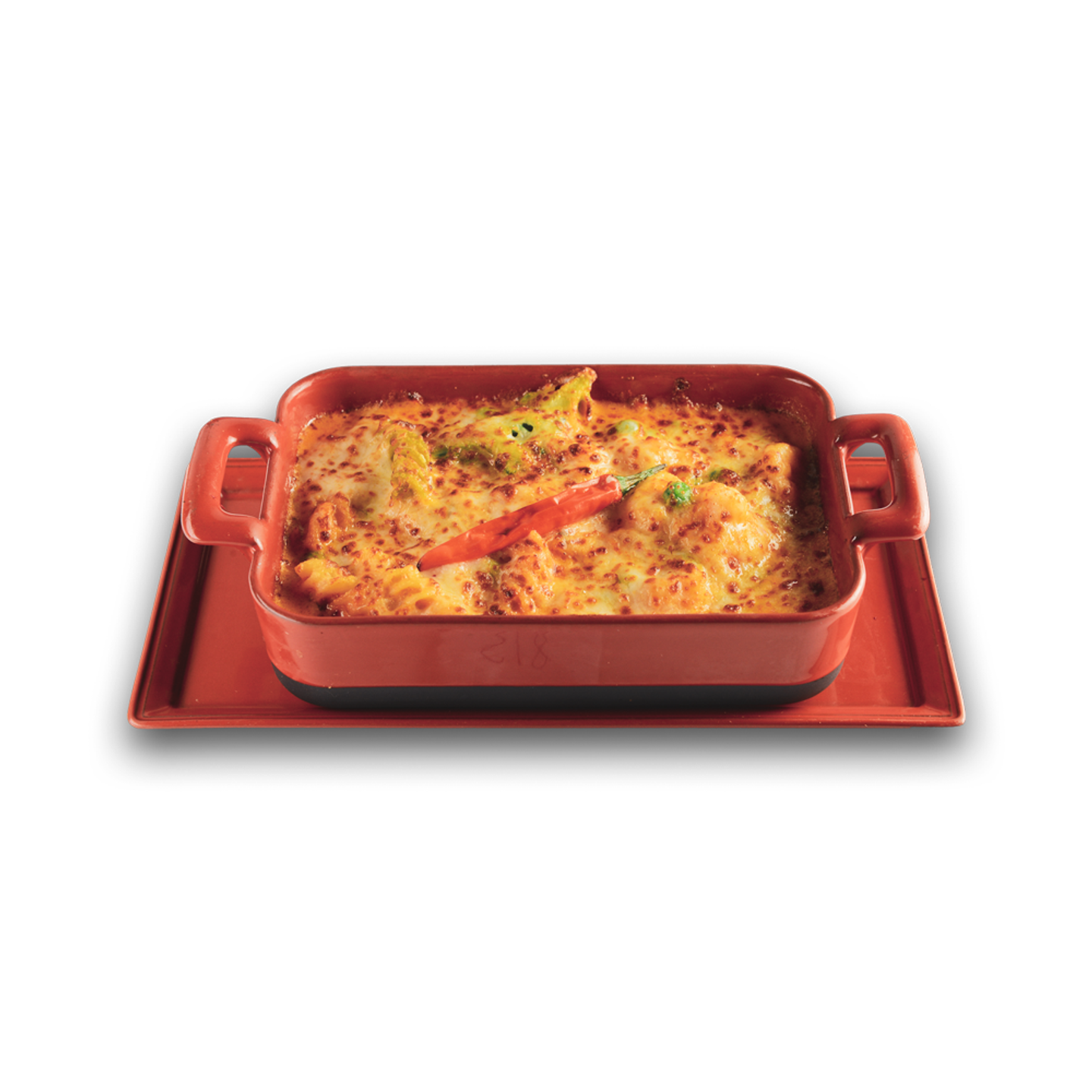 Baked Lemon Grass Curry Shrimp With Cheese