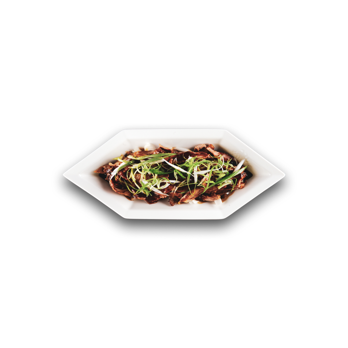 Roasted Duck In Spicy Bean Sauce On Fresh Onion