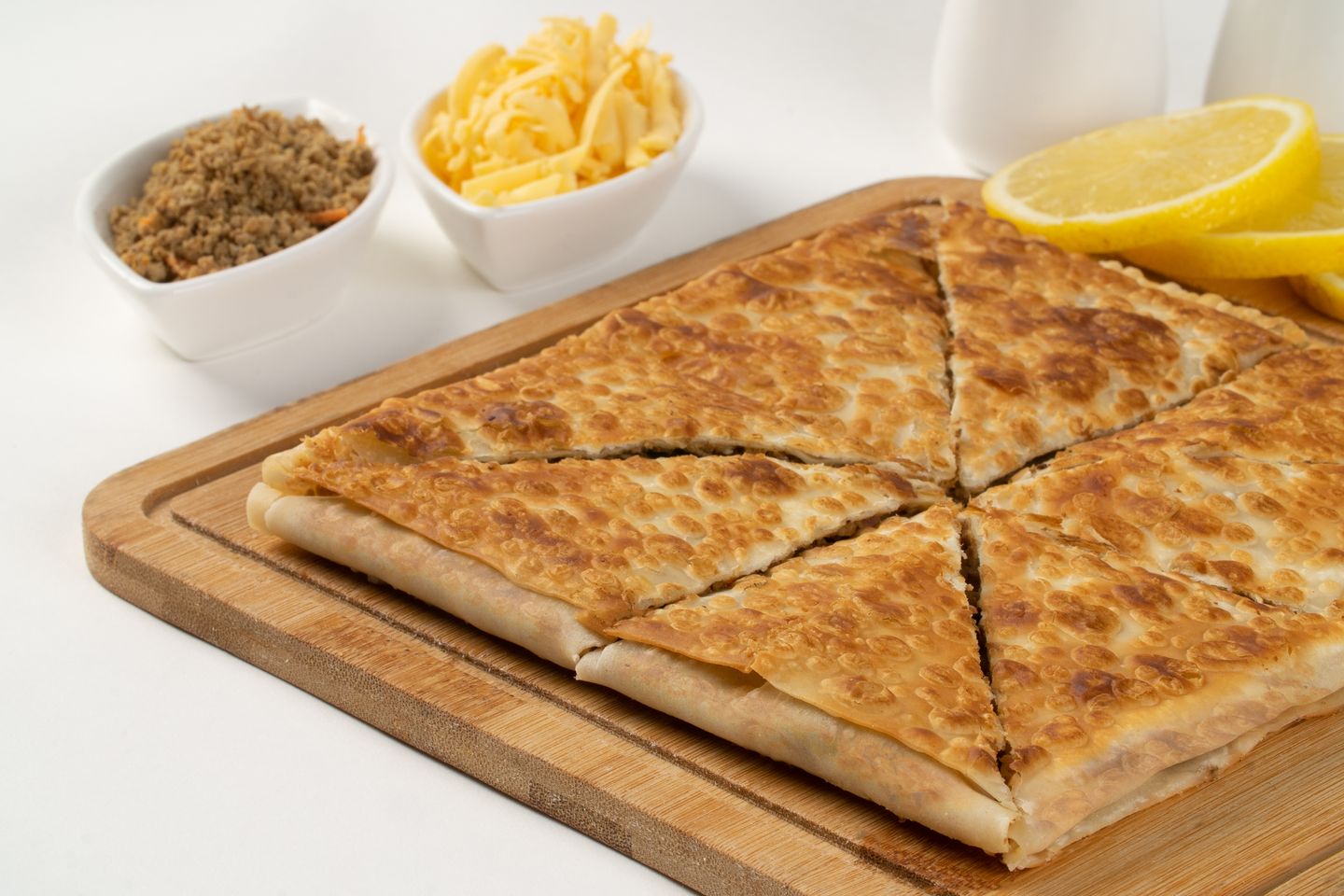 فطيره لحم شيدر