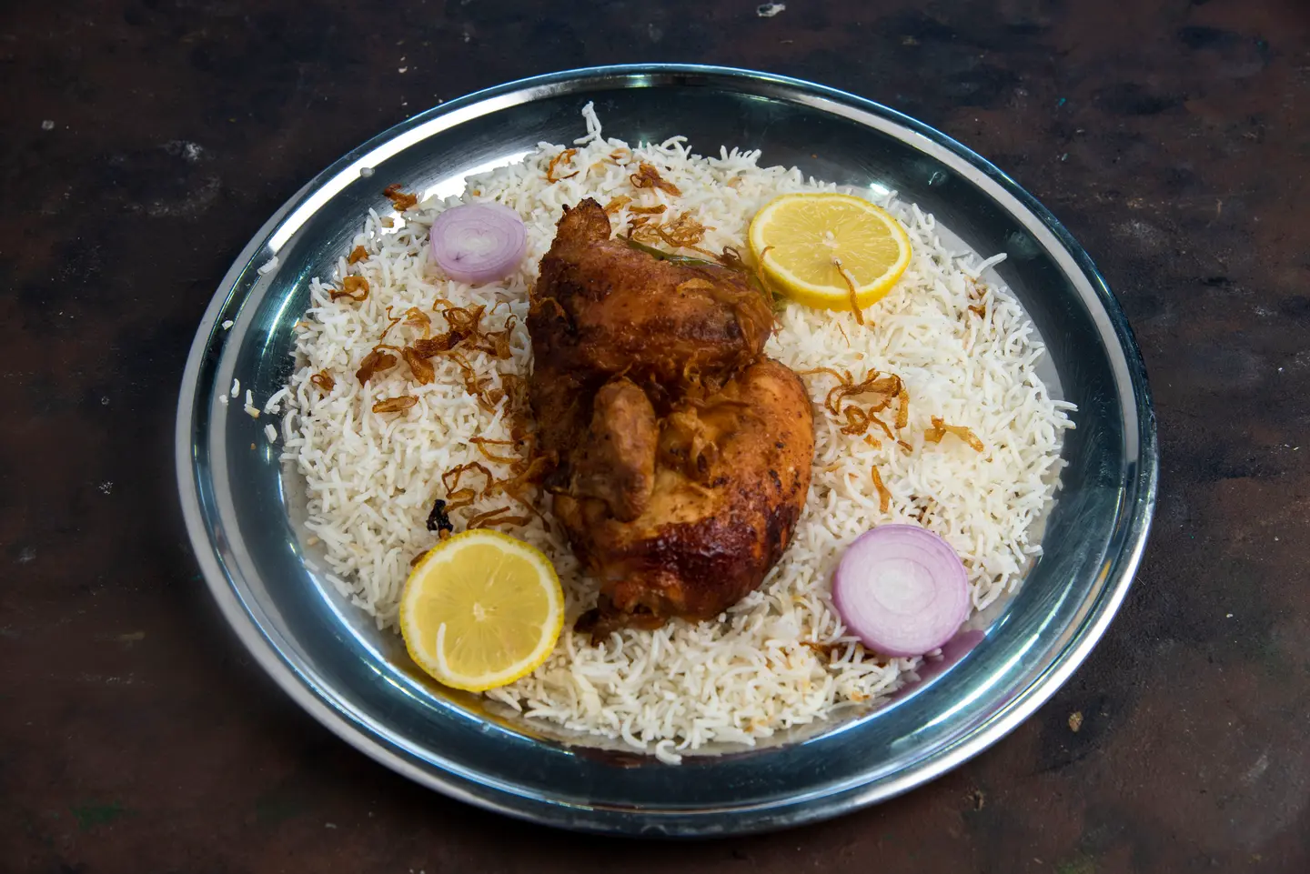 Half Grilled Chicken With 1 Pishawari Rice