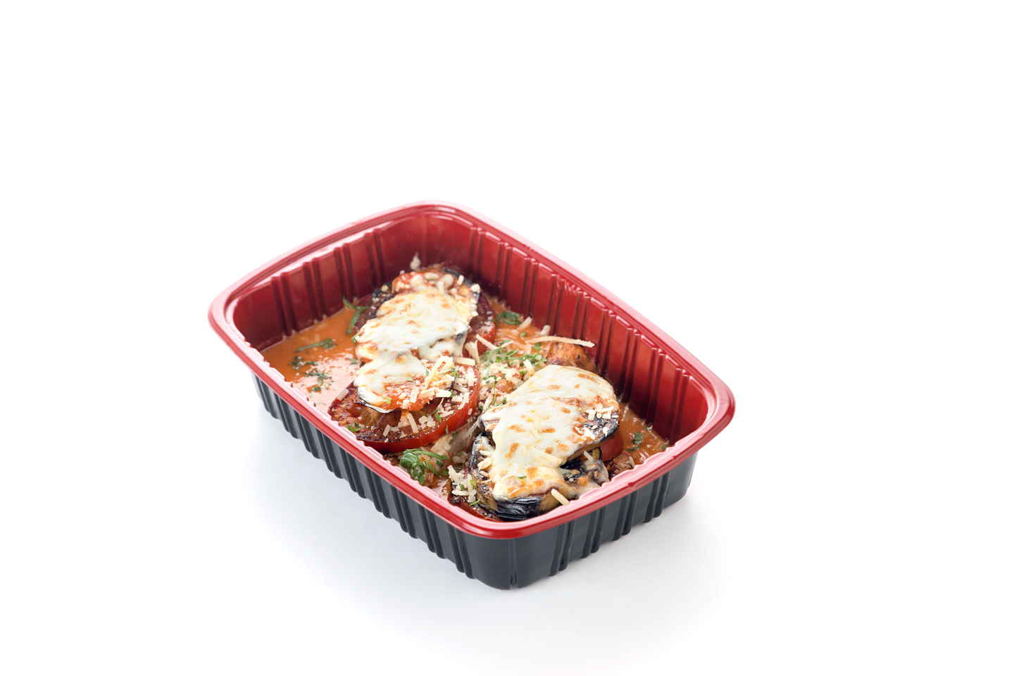 Pollo Con Melanzane E Formaggio