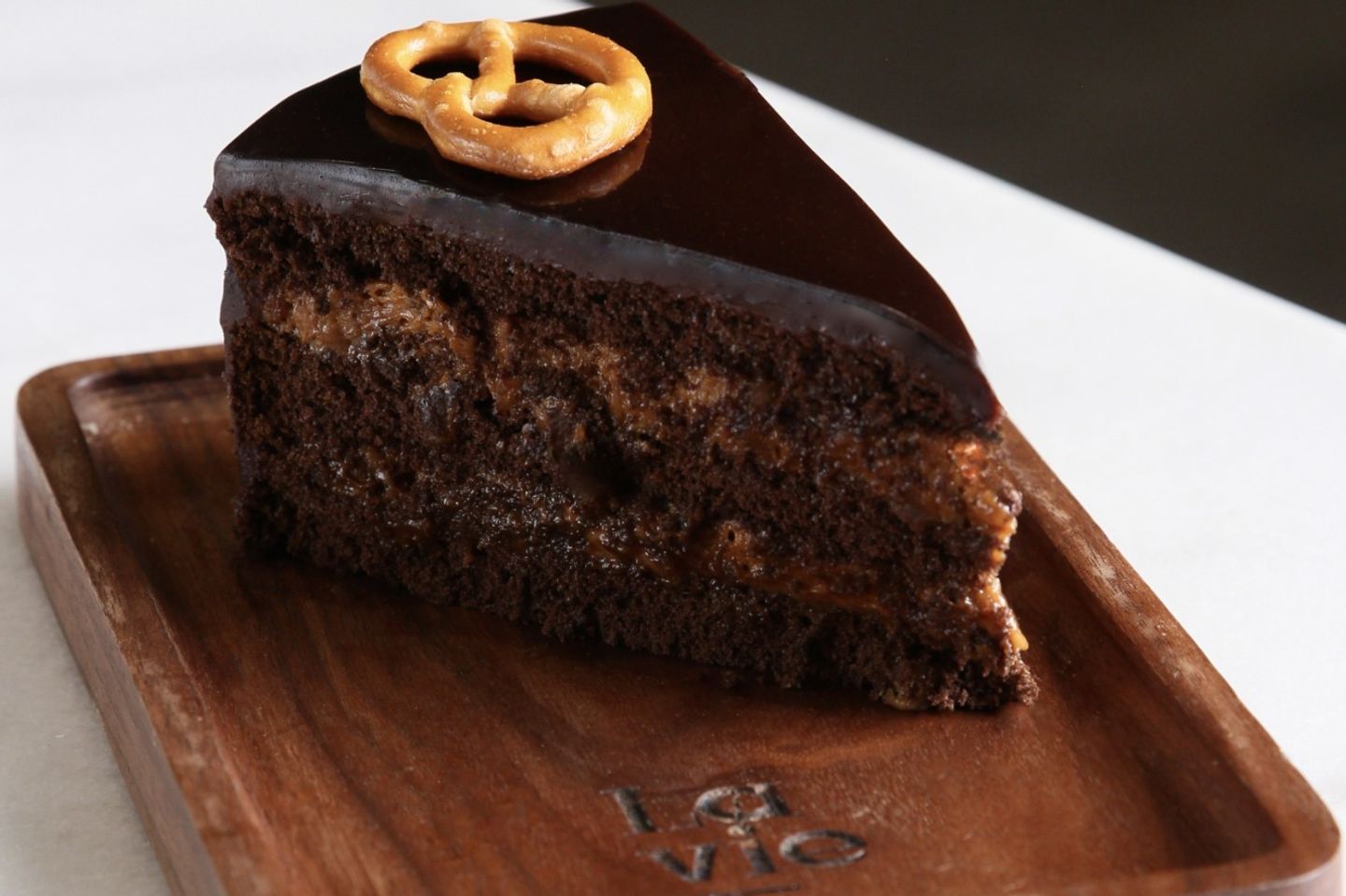 Pretzel Chocolate Cake