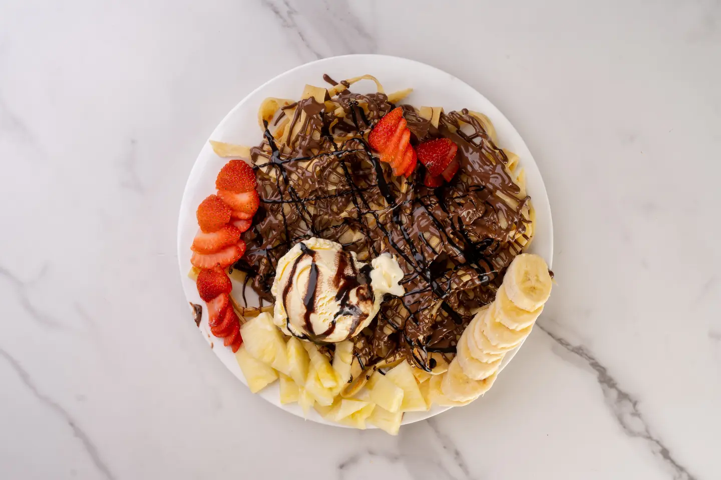 Nutella Fruit Crepe