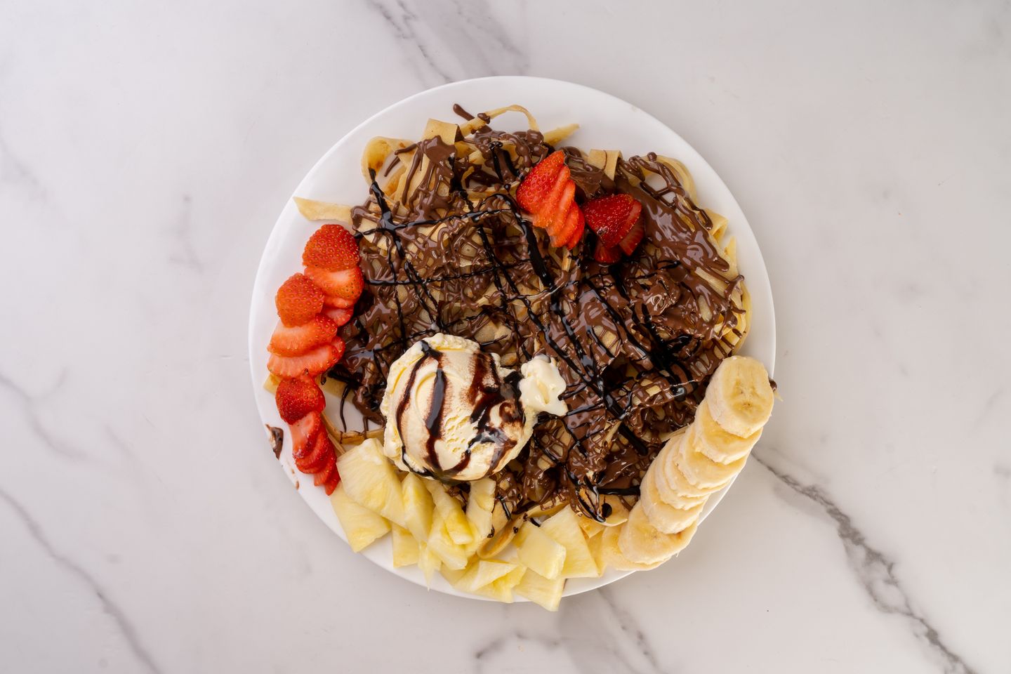 Nutella Fruit Crepe