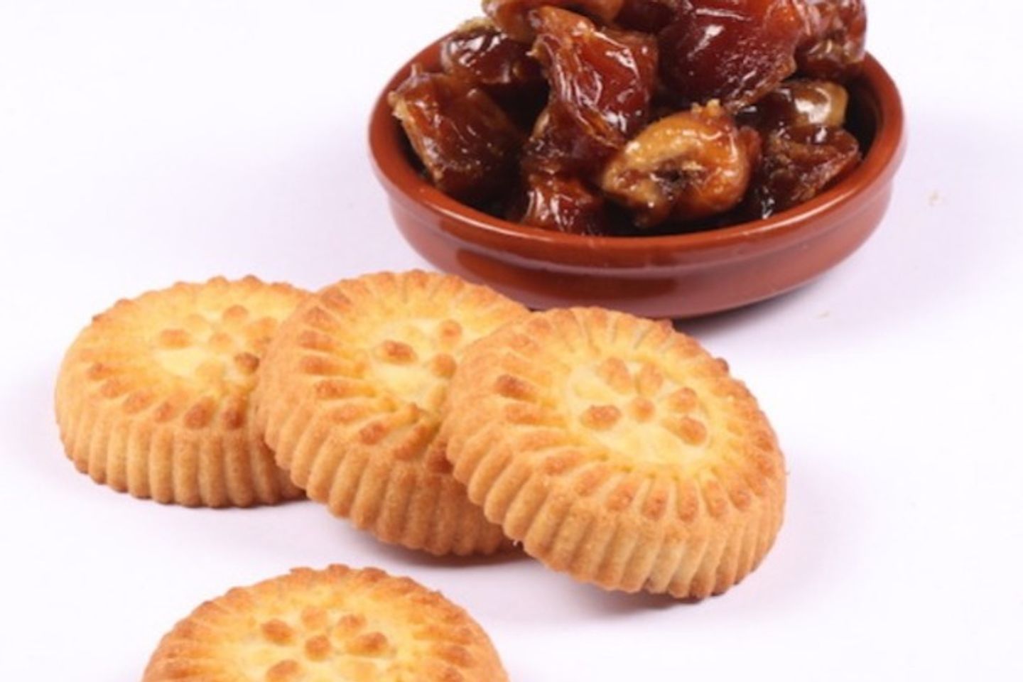 Maamoul Semolina   Dates Packed