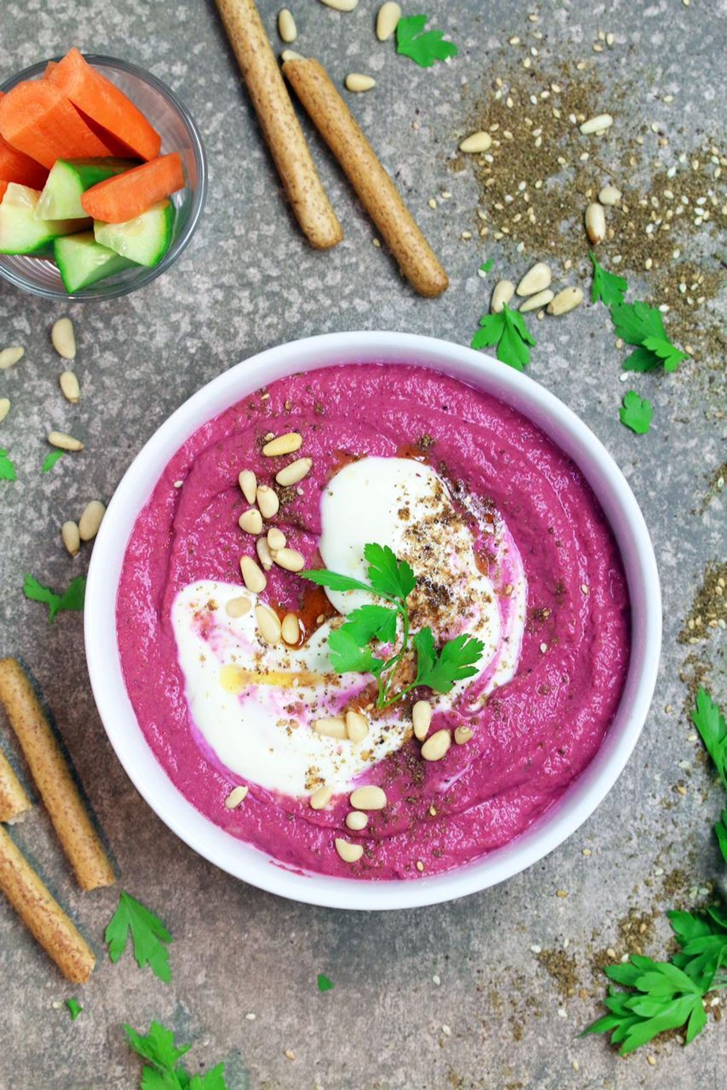 Beetroot With Labnah