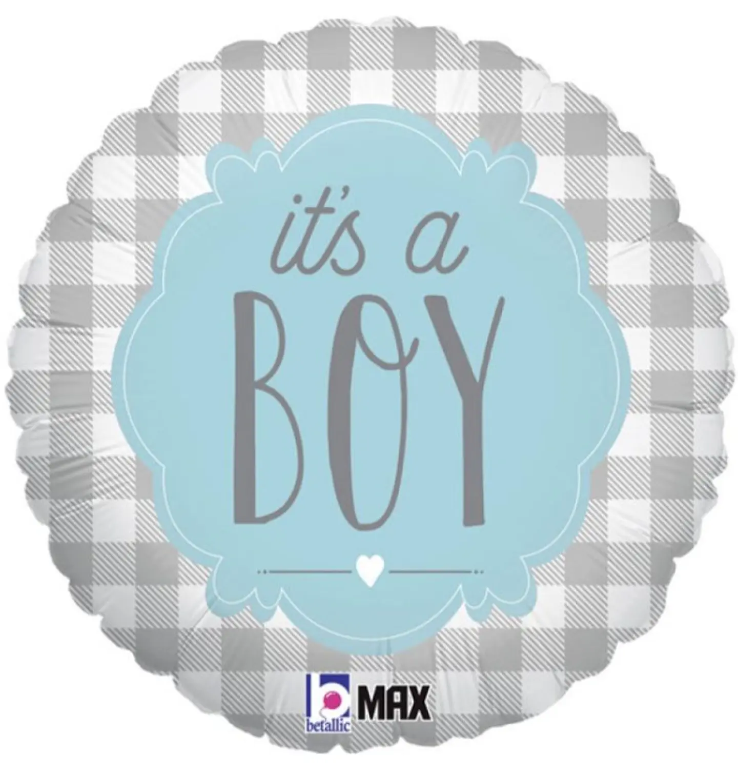 بالون it’s a boy 1 قصديري هيليوم