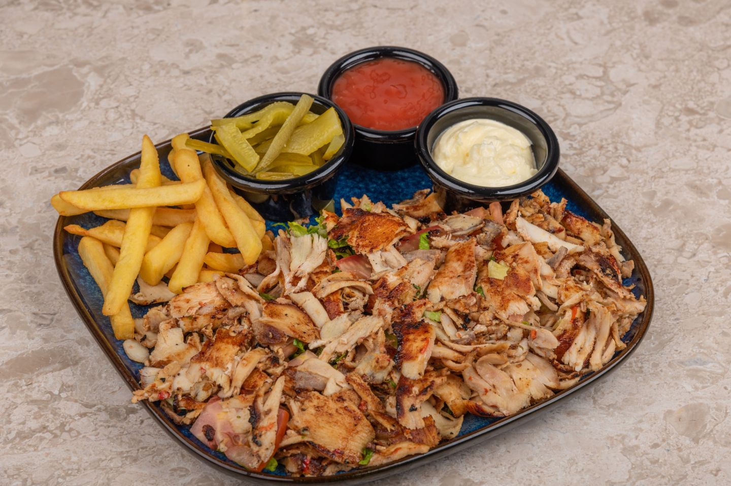 Small Chicken Shawarma Dish
