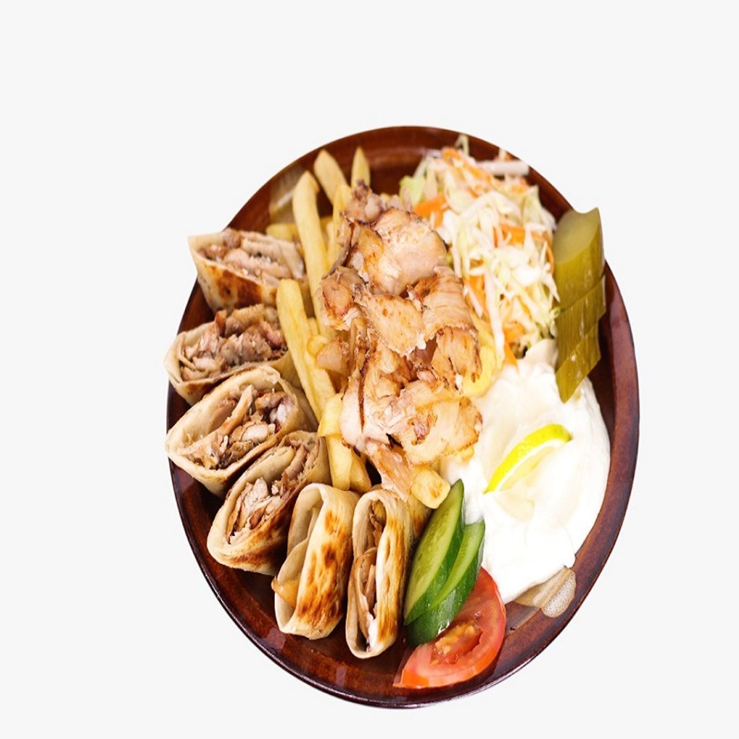 صحن عربي دجاج