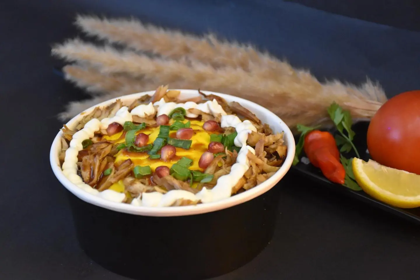 طبق شرايح شاورما