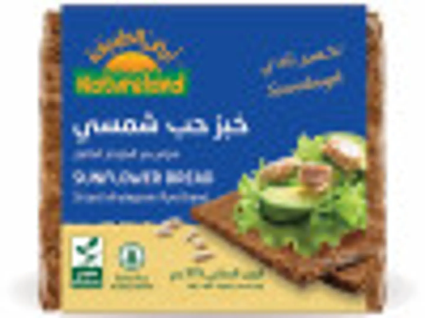 خبز حب شمسي 375جم عضوي